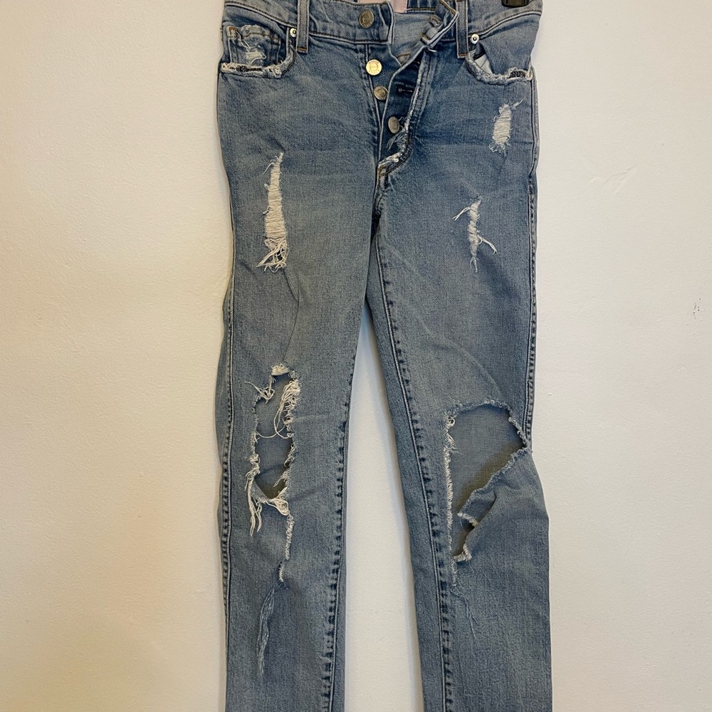 Revice denim size 25 vintage inspired jagger wash worn jeans